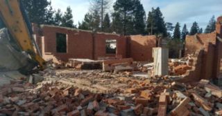 Демонтаж 1 этажного дома Коломна, цена от 1591 руб.
