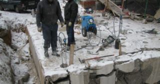 Демонтаж старого фундамента Коломна, цена от 2925 руб.