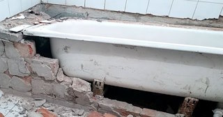 Демонтаж ванной комнаты в Коломне - стоимость работ от 821 руб. | Сварной-Клм